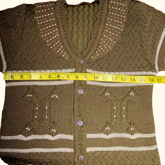 JBM Mod Line, Beaded Cardigan Sweater - Picture 7 of 7